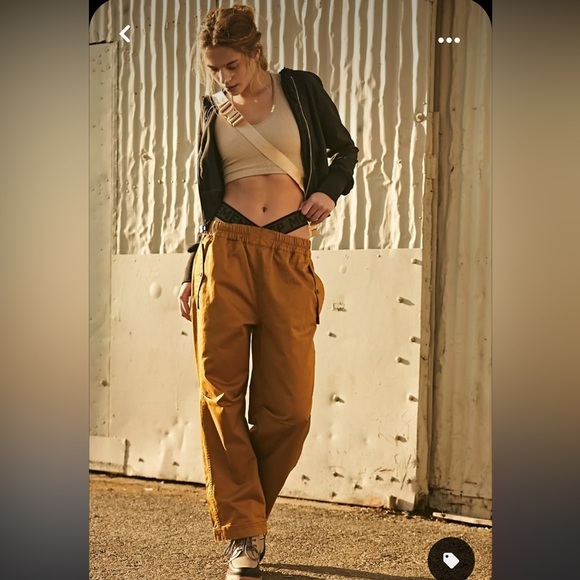 Double Or Nothing Pants-Golden Haze - Picture 1 of 2